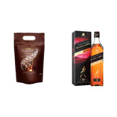 LINDOR chokoladekugler med hasselnødder, 1 kg pose + Johnnie Walker sherryfade 0,7 liter