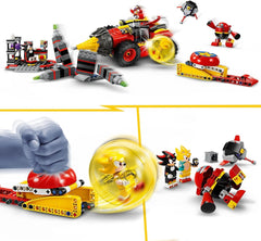 LEGO Sonic the Hedgehog Super Sonic vs. Egg Drillster Adventure Videospil Sæt Kids Gift Shadow og Dr Eggman Sæt til drenge og piger 8 år 76999 Byggesæt Besuche den LEGO-Store