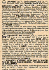 Triple Crunchy Churro morgenmadsprodukter med mælkechokolade og saltet karamel, fuldkornsindhold 36%, pakke med 8 (8x300 g)
