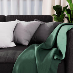 Soleil D'Ocre Adele Plaid, lænestolskast, Polycoton, Grå, 140 X 200 Cm Senge og tæpper Besuche den Soleil d'ocre-Store Hilsen 140 X 200 Cm