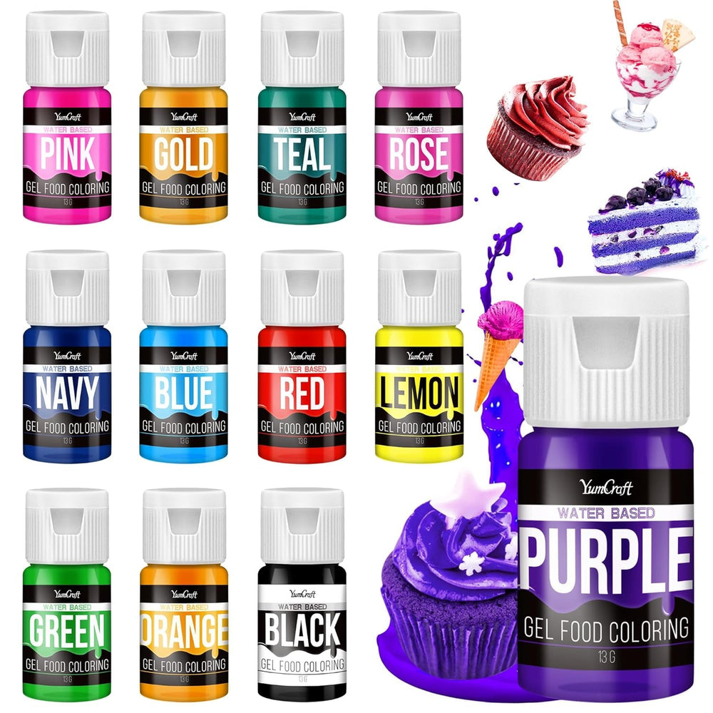 Gel madfarvesæt, 6 ml og 13 ml Naty Shop