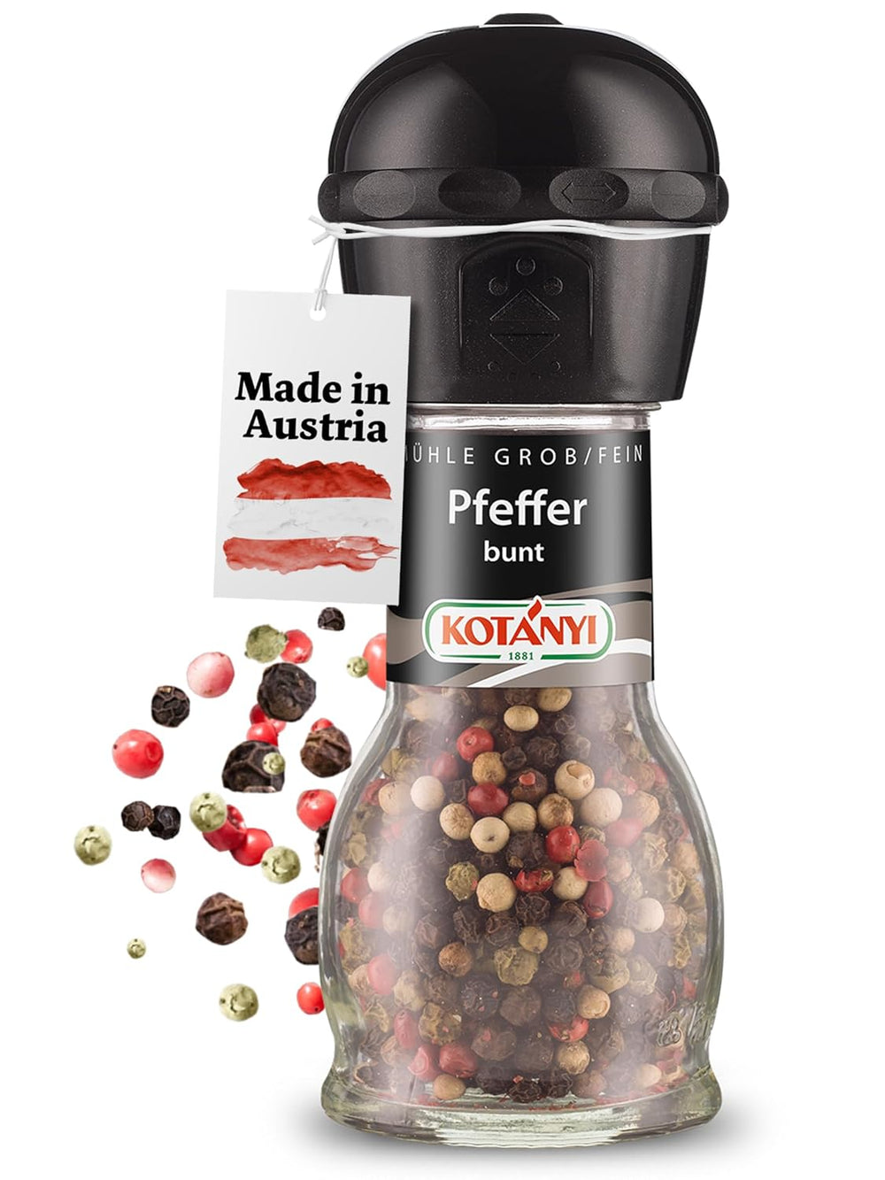 Kotanyi Pfeffer Mühle, bolle (1 x 35 g)