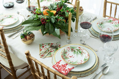 Șervețele de hârtie Dessin Passementerie, lenjerie, roșu, 12 bucăți per pachet