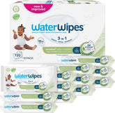 WaterWipes Sensitive+ vådservietter til baby og småbørn, 720 Count (12 Pack), 3-i-1 rengøring, pleje, beskyttelse, 99,9 % vand, tekstureret rensning, parfumefri