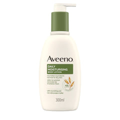 Aveeno Daily Moisturising Body Lotion, 300 ml Cosmetice si Infrumusetare Naty Shop Pentru pielea sensibilă foarte uscată