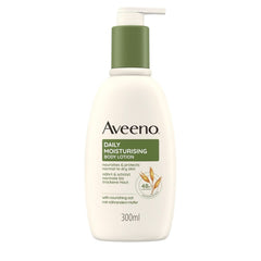 Aveeno Daily Moisturising Body Lotion, 300 ml Cosmetice si Infrumusetare Naty Shop Pentru pielea sensibilă foarte uscată