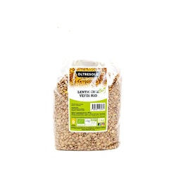 Linte verde organică 5 kg, leguminoase organice întregi, sursă de proteine și fibre, bogate în fibre și minerale, pachet economic