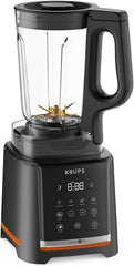 Krups Highspeed - Standmixer Infinymix KB9158 | 1600 W | 5 Automatiske programmer + Manuel Einstellung | Tritanbehälter | Inkl. Receptheft | Smoothies, shakes, knust is | Schwarz Kitchen Naty Shop