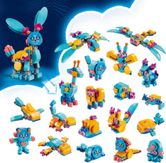 LEGO Dreamzzz Bunchus Creative Animal Adventures Børnelegetøjskanin 20-i-1 Fantasy-legesæt med minifigur Izzie-gave til piger og drenge 7 år 71488 Byggesæt Besuche den LEGO-Store