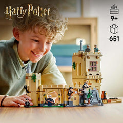 Hogwarts Castle LEGO Harry Potter: Flying Lessons Adventure Legesæt med 6 samlebare minifigurer inklusive Draco Malfoy og Professor McGonagall Rollespilssæt for drenge og piger 9 år 76447 Byggesæt Besuche den LEGO-Store