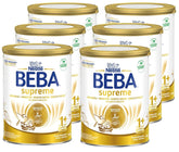 Børnedrink BEBA SUPREME Junior 1+ fra 1 år, mad til børn med 6 HMO kompleks, kun laktose, uden palmeolie, pak 6 (6 x 800 g) Mor og barn Naty Shop