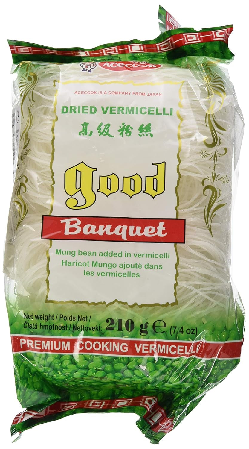 ACECOOK - Vermicelli med bønner GD - (1 X 210 GR)