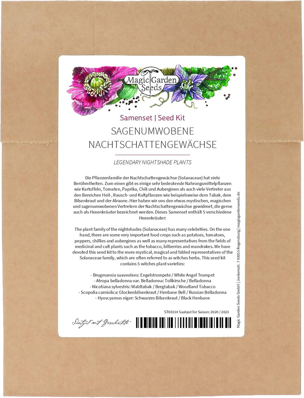 Legendariske padderokplanter - frøsæt med 5 magiske planter