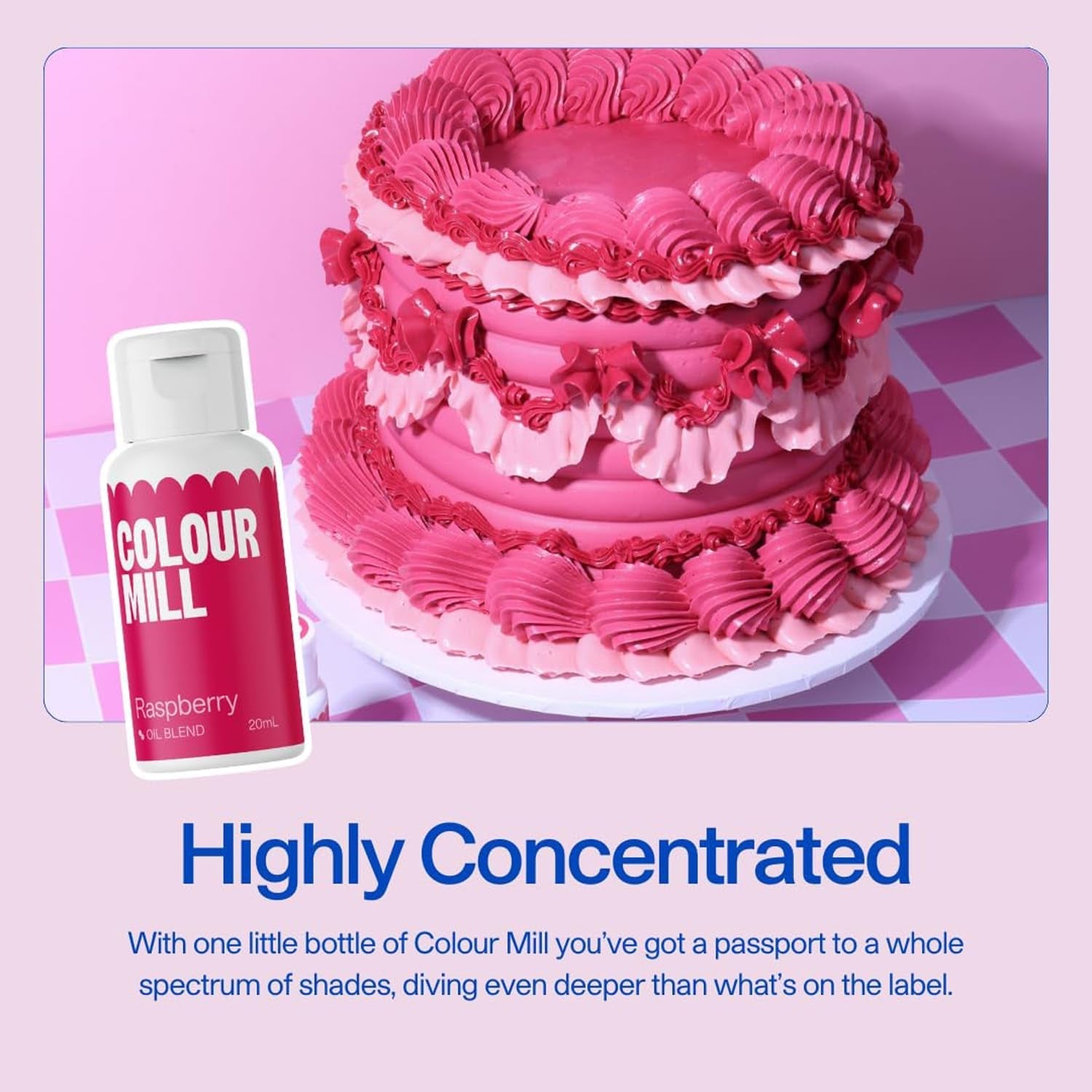 Colorant alimentar Colour Mill Oil Blend Forest Oil - Colorant alimentar pentru ciocolată, fondant, brioșe, prăjituri, copt, macaroane - Colorant alimentar pentru decorarea torturilor - 100 ml