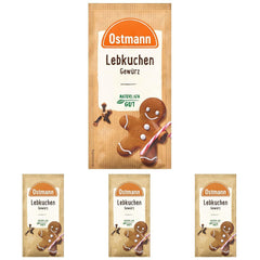 Ostmann Gewürze – Lebkuchen-Gewürz | Gewürzmischung für Leb- und Honigkuchen | Ideel til kager & desserter om vinteren og juletid 15 g i pose