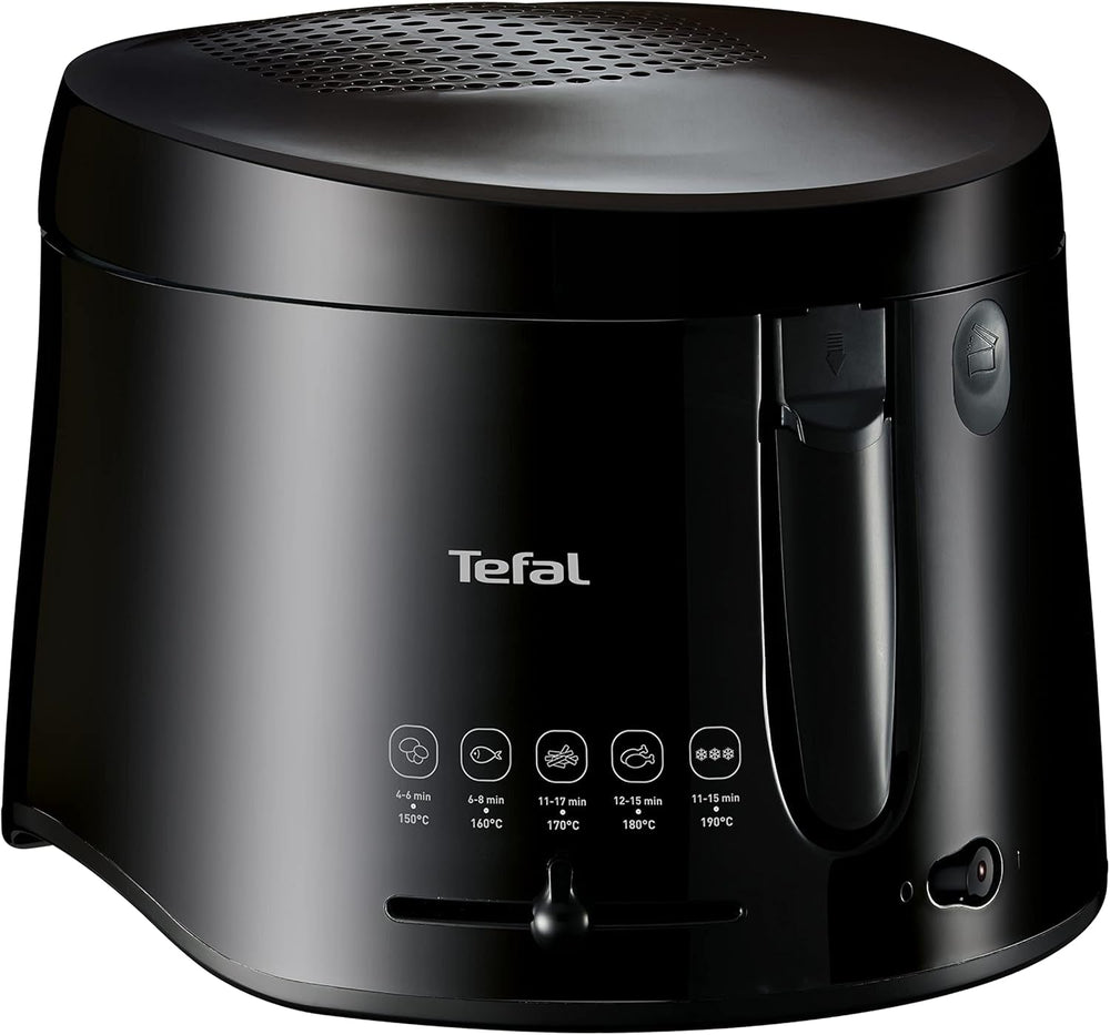 Tefal Maxi Frituregryde, Cool Wall Technology, 1,2 Kg, justerbar termostat Hvidevarer Naty Shop Sort