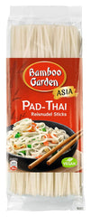 Bamboo Garden - Pad Thai risnudlestave, Til traditionelle nudelretter som Pad-Thai, Vegansk, 1 x 300 g (Pakkens design kan variere)