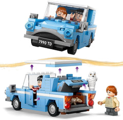 LEGO Harry Potter Flying Ford England Byggelegetøjsbil til børn Gave til drenge, piger og alle fans fra 7 år Sæt med 2 minifigurer inklusive Ron Weasley Rollespil 76424 Byggesæt Besuche den LEGO-Store