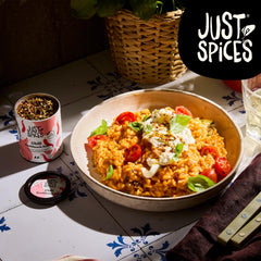 Just Spices Chili Hvidløg Salt I Gewürzmix, der zu allen Gerichten schmeckt I Gewürzdose, 55 g