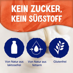 Alpro Haferdrink ohne Zucker – Milchalternative auf Haferbasis – Vegan og lactosefrei – Rich an Ballaststoffen, Calcium og Vitaminen – 8 x 1 L