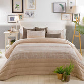 Sancarlos Spring 1 tæppe, cremefarvet, til senge med en bredde på 105 cm Dyner og dyner Naty Shop Cremefarvet Seng med en bredde på 105 cm