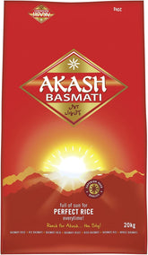 Akash Basmati ris, 1 pakke (1 x 20 kg)