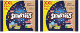 Pungi Nestlé SMARTIES Mini XXL, linte colorată cu ciocolată, ideale pentru a fi împărțite și gustate cu familia și prietenii, culori naturale, ambalaj reciclabil, pachet de 2 (1 x 259g)