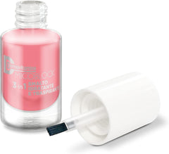 Microblock 3 i 1 Neglepleje Neglepleje Pink - Helbredende neglelak - Tåneglebehandling - Negleforstærkning - Fås i 16 farver - 5ml