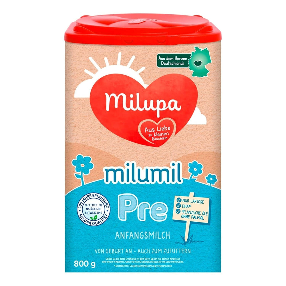 Milupa Milumil Pre, mælkepulver til babyer - Med vigtige næringsstoffer og uden palmeolie - 800 g Naty Shop