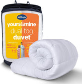 Silentnight Mine - Quilt 13,5 Tog, til king size seng, 200 X 200 Cm, hvid farve Dyner og dyner Naty Shop 200 X 200 Unik