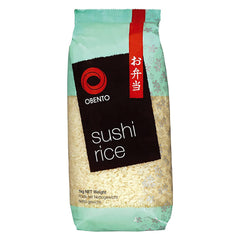 Sushiris, sticky rice til nori-ruller og andre japanske sushispecialiteter, 1 kg (1 pakke)