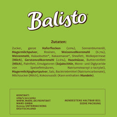 BALISTO® Multipack müsli, korn og rosiner, 8x18,5 g