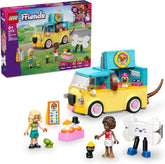 LEGO Friends Haustierzubehör-Van - Spielzeug mit 2 Mini Puppen sowie Hund-, Katzen- & Froschfigur - Geburtstagsgeschenk für Mädchen ab 6 Jahren - 42678