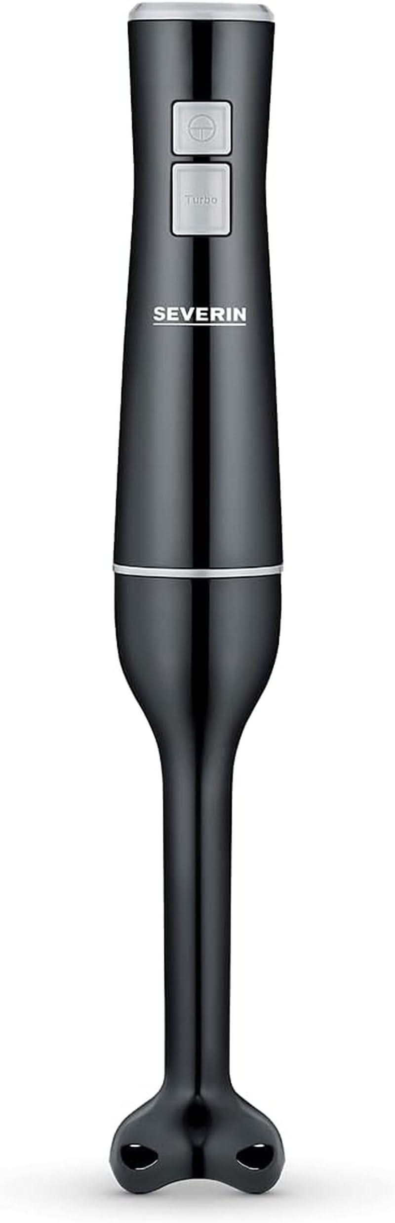 SEVERIN Kabelloser Stabmixer Mit Premium-Set, Abnehmbarer Mixstab, Mit Pürierstab, Multizerkleinerer, Mixbehälter, Kartoffelstampfer & Schneebesen, Schwarz/Edelstahl-Gebürstet, SM 3775 Mama si Copilul Naty Shop 170 W