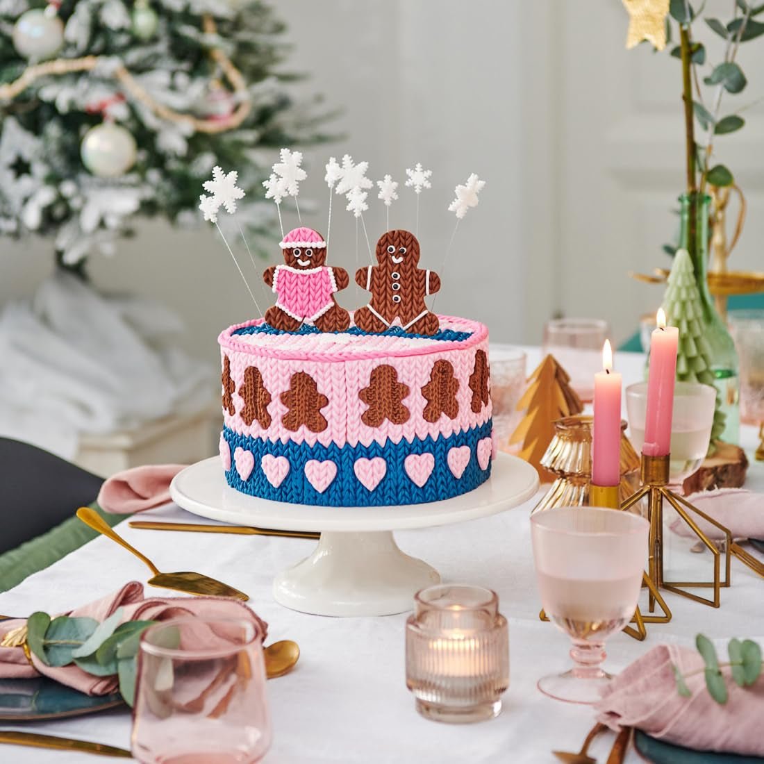 FunCakes roll fondant Demin Blue: ușor de utilizat, neted, flexibil, moale și pliabil, perfect pentru decorarea prăjiturilor, halal, kosher și fără gluten, 250 g Pasta de zahar Naty Shop