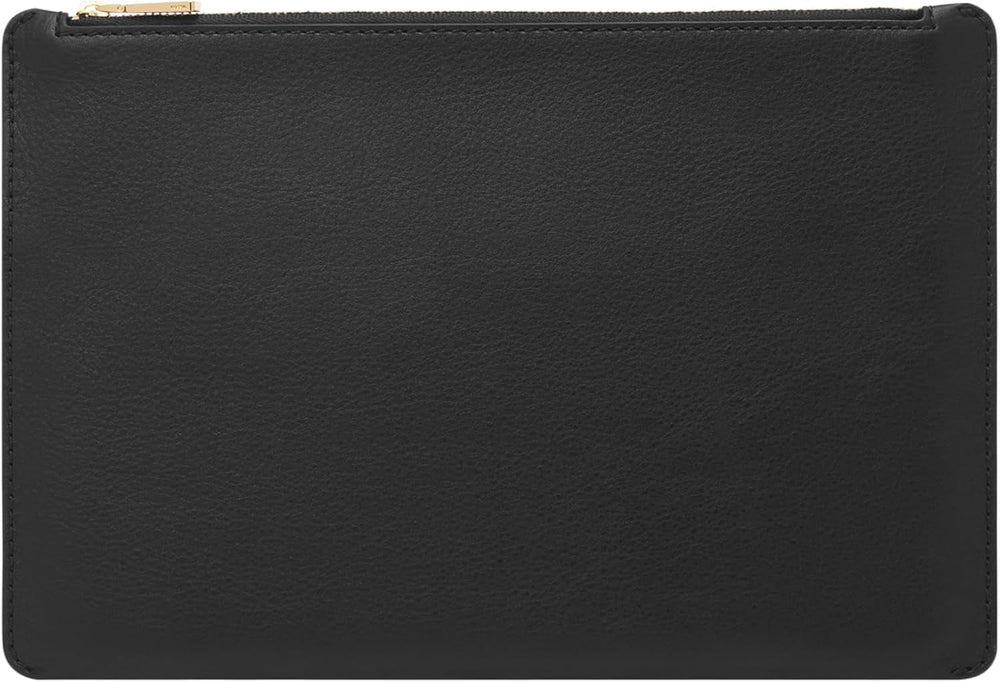 Portofel Fossil pentru bărbați - Clip de bani din piele ecologică, Mlg0781001 - 2.5 cm L x 0.6 cm l x 7 cm H Portofel Barbati Naty Shop Negru 27.9 Cm L X 0.6 Cm W X 18.4 Cm H