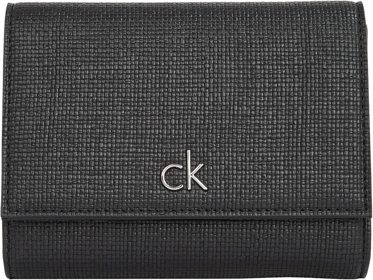 Portofel pentru femei Calvin Klein Daily Medium Trifold Klein, negru (Ck Black), mărime naturală Portofel Femei Naty Shop Titlu implicit