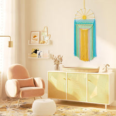 Tapiserie lomohoo dreamcatcher tapiterie model soare curcubeu camera Casa - Accesorii si Decoratiuni Naty Shop