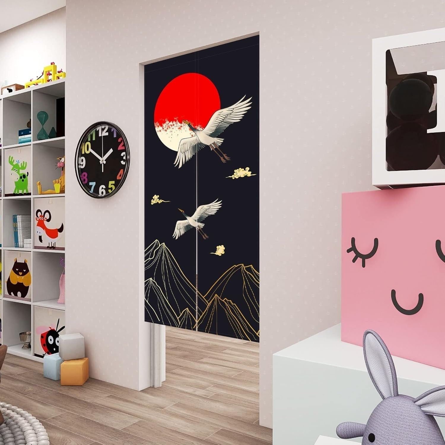 Tapiserie stilul japonez lenjerie groasa noren perdele lungi Casa - Accesorii si Decoratiuni Naty Shop