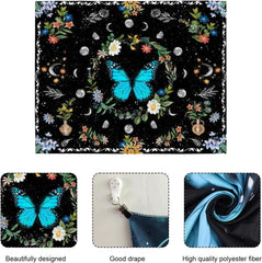 Tapiserie tapiterie fluturi verzi tesatura periata Casa - Accesorii si Decoratiuni Naty Shop
