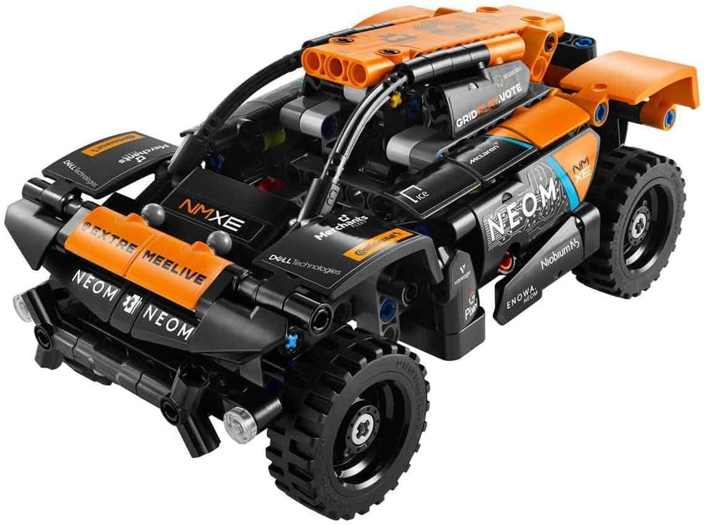 LEGO Technic NEOM Mclaren Extreme E racerbilsæt, motorlegetøj til børn, vindbil, der kan bygges, teknisk gave til drenge og piger 7 år 42166 byggesæt Besuche den LEGO-Store