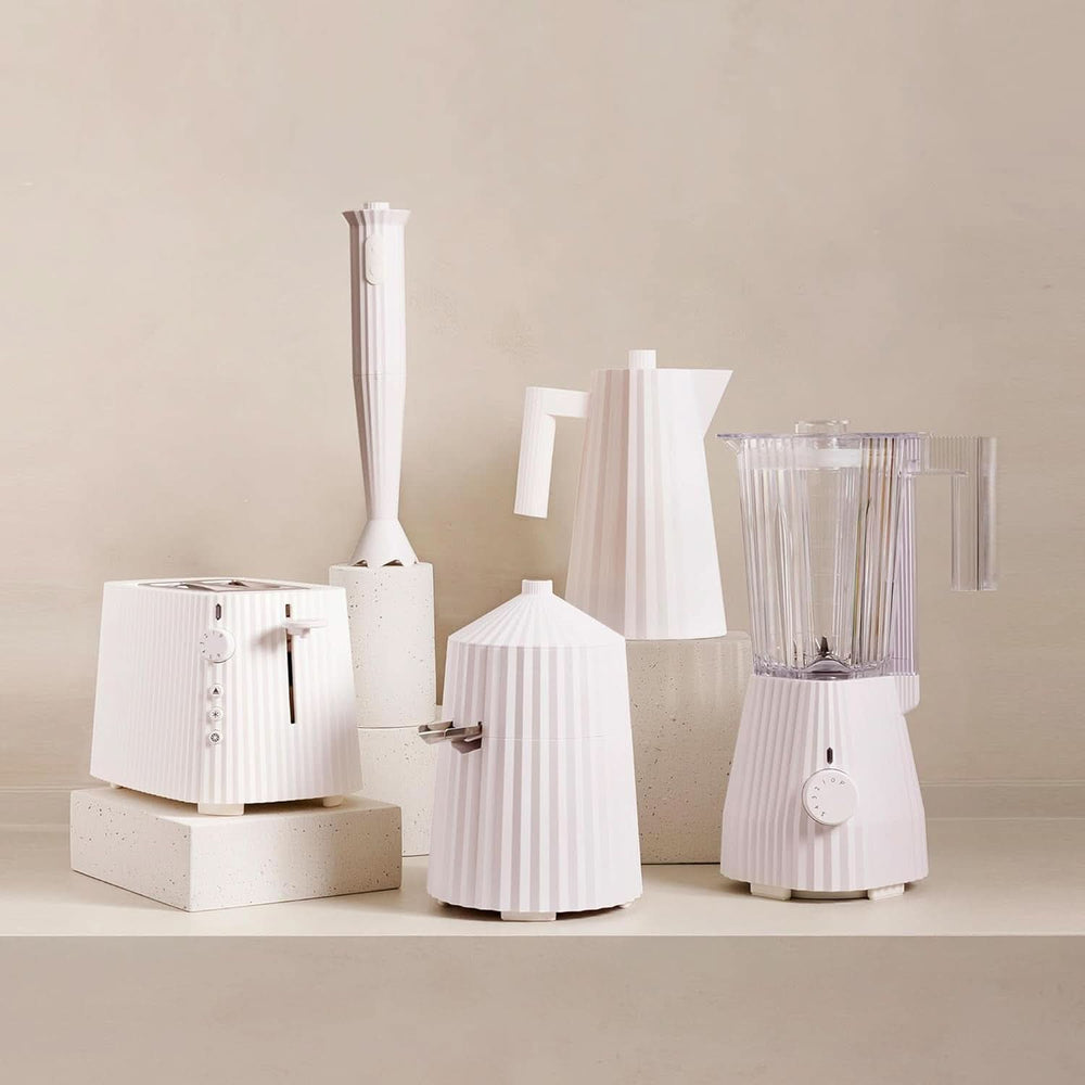 Alessi Plissé MDL09 W - Blender med en gradueret karaffel, termoplastisk harpiks, Kitchen Naty Shop