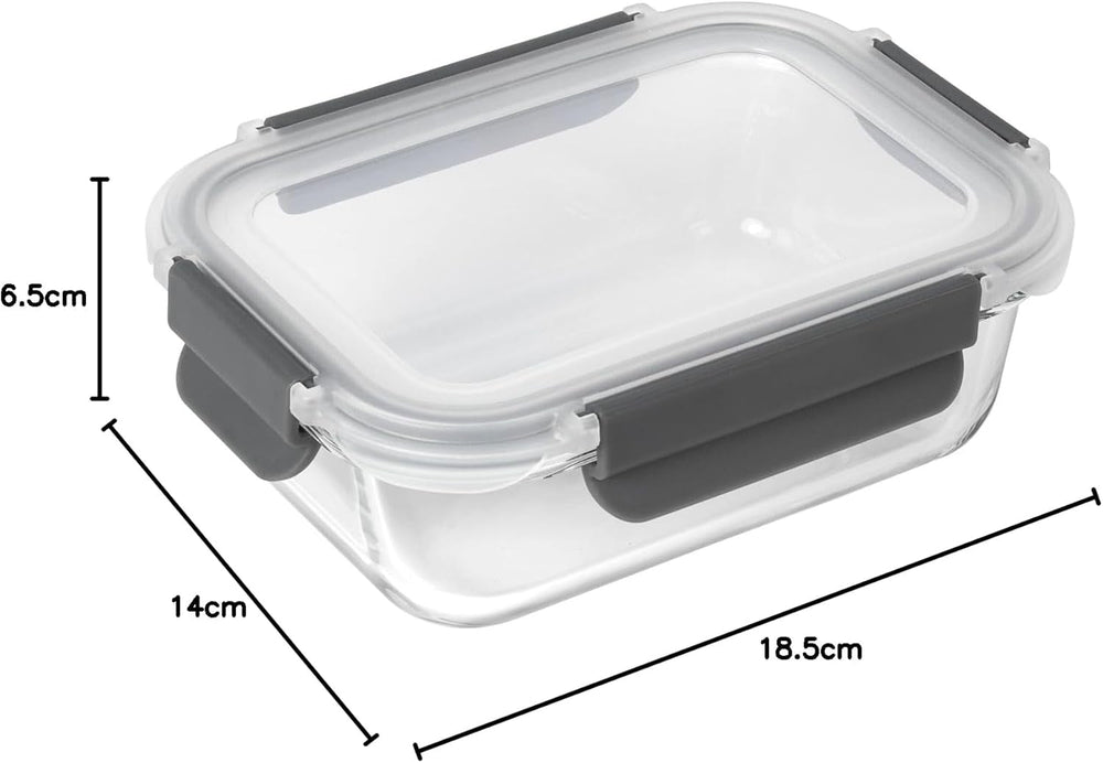 KUHN RIKON 24031 Borcan de sticlă, sticlă, transparent Cutii depozitare alimente Naty Shop