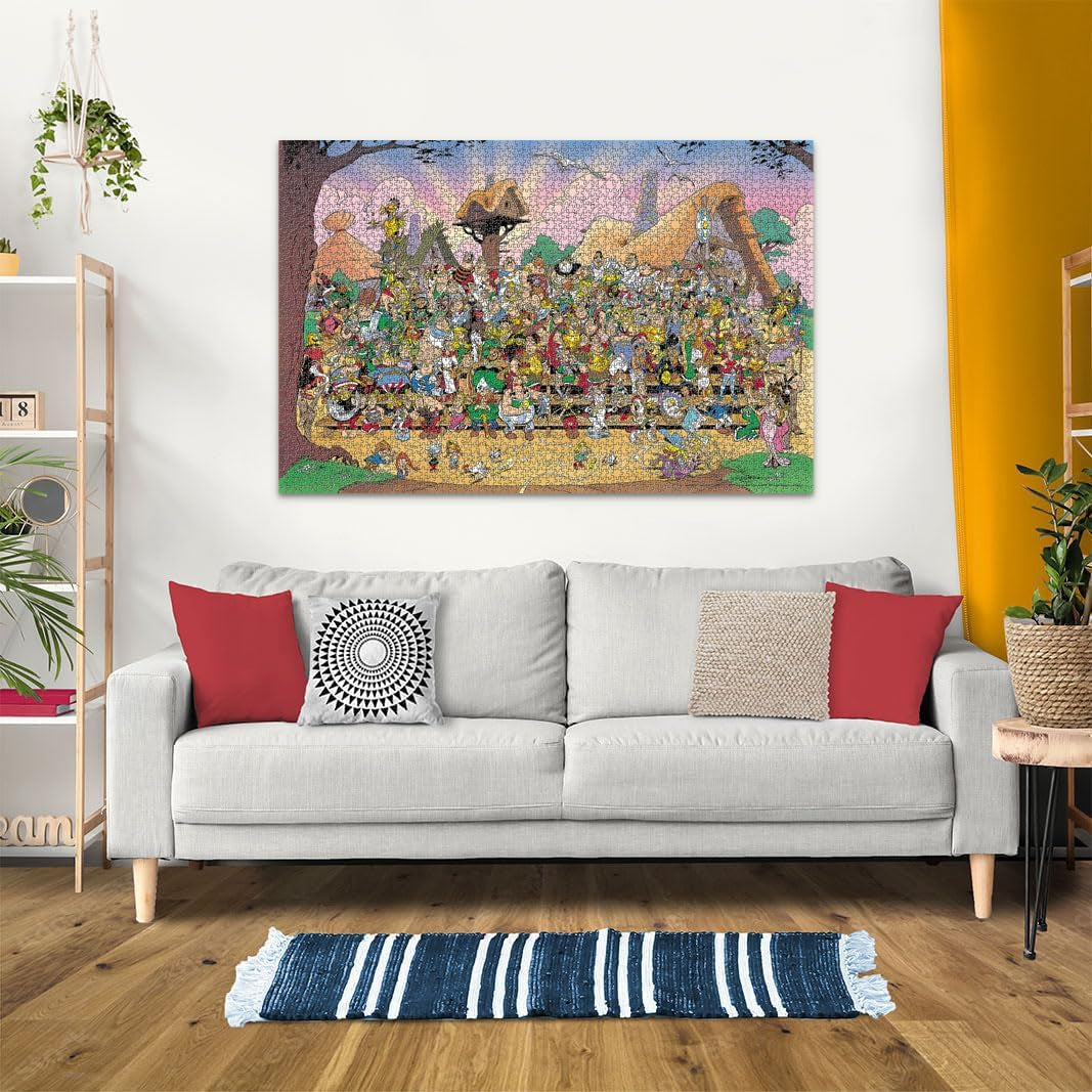 Ravensburger - Puslespil for voksne - Puslespil med 3000 brikker - Asterix' univers - Voksne og børn fra 14 år - Højkvalitetspuslespil lavet i Europa - Tegneseriefigurer - 14981 Puslespil Naty Shop