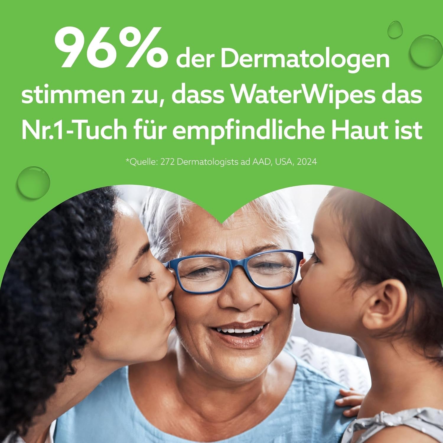 WaterWipes Sensitive+ Hydrating Boost vådservietter, hydrerende servietter, 360 stykker (6 pakke), 3 i 1 rene, pleje, hydrere, 99 % aloe vera vand, uparfumerede babyservietter