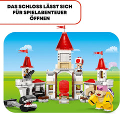 LEGO Super Mario Roy's Battle at the Mushroom Palace Eventyrsæt med Nintendo Characters Gave til piger, drenge og spillere 7 år gamle 71435 Byggesæt Besuche den LEGO-Store