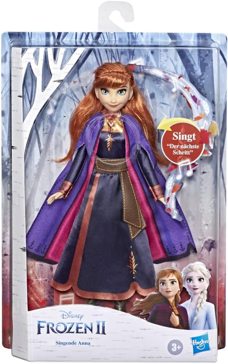 Hasbro Ice Queen Syngende Anna Musikdukke i lilla kjole til Disneys The Ice Queen 2 Legetøj til 3 år gammel 57237830 Multicolor Dolls Naty Shop