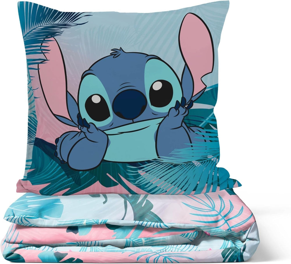 Sengesæt til børn Lilo And Stitch Blomstersengetøj - børn Naty Shop