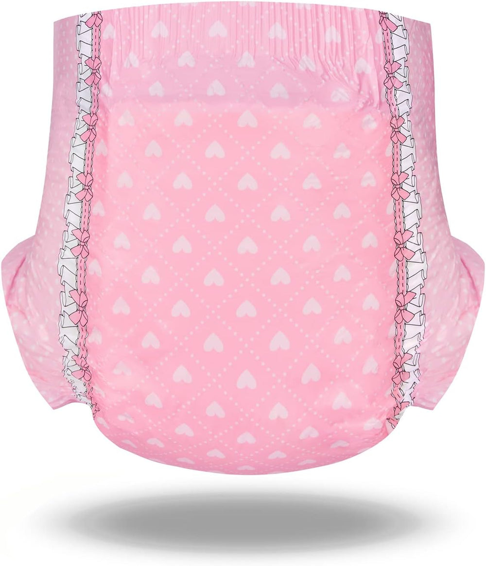 Bleer med tryk til voksne 5500-5800 ml 2-pak - Blushing Baby (M)