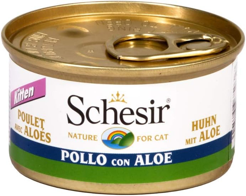 File de pui cu jeleu pentru pisici Cat Jelly Kitten, hrană umedă pentru pisici în jeleu, 24 de cutii x 85 g